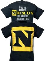 WWE Nexus Ar Prieš Mus Juodi Marškinėliai L