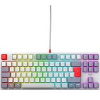 Cherry XTRFY K4V2 (gray, DE layout, Cherry MX2A Red) CX-K4V2-RGB-TKL-RETRO-R-GER