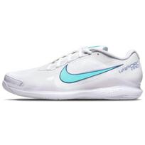 NikeCourt Air Zoom Vapor Pro Balti Dinamiški Turkio spalvos Vyriški Sportbačiai Šviesiai Kauliniai Giliai Karališkai Mėlyni CZ0220-141 44.5