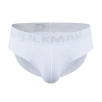 Kelnaitės JOCKMAIL Madingos vyriškos kelnaitės su užpakalio pakėlimu, nuimamu klubų paminkštinimu, žemu juosmeniu, kvėpuojančios medvilninės kasdienės šortai, Push Up kaušelis, netikro užpakalio kelnaitės M balta
