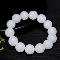 Natūralaus nefrito apyrankė, imituojanti Hetian Jade žalią baltą nefritą Moderni paprastumo apyrankė vyriški ir moteriški aksesuarai Dovana 18mm