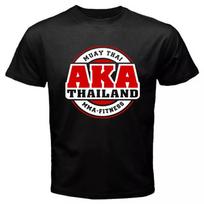 Aka Tailando sporto salės Muay Thai MMA Kick bokso marškinėliai S