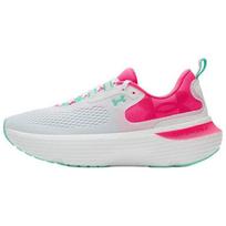 Under Armour HOVR Infinite Elite 2 moteriški sportbačiai, balti, rožiniai, kometų žali, 3028178-101 36