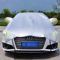 Aliuminio dygsniuotas automobilio uždangalas: Apsauga nuo saulės ir izoliacija priekiniam stiklui ir langams Classic Aluminum Film with Fleece sedano spalva