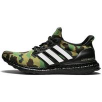 Adidas A Bathing Ape X Adidas UltraBoost 4.0 „Žali kamufliažiniai“ sportbačiai F35097 40⅔