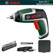 Bosch IXO 7 belaidis elektrinis atsuktuvas USB įkraunamas IXO 7-asis kompaktiškas atsuktuvas 5,5 Nm maksimalaus sukimo momento nešiojama maitinimo mašina