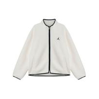 Jordan Flight Faux Shearling Stand Collar Loose Jacket Men Jacket Off-White FV7449-133 XL