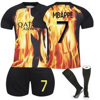 2223 Paris-Saint Germain Special Edition Jerseys vaikų futbolo treniruočių kostiumų rinkinys 28 geltona