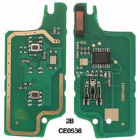 „jingyuqin“ 434 MHz ASK skirtas „Peugeot 107 207 307 308 407 607“, skirtas „Citroen C2 C3 C4 C5 C6 C8 Xsara Picasso CE0523 Ce0536 VA2/HCA Blade“ For PEOGEOT vandenyno valtis mėlyna spalva