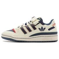 Adidas Forum Low Baseball Unisex Sportbačiai Kreminės Chalk-White Spalvos su Collegiate-Navy Akcentais IE7309 46