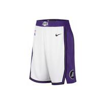 Nike Dri-Fit Los Angeles Lakers Logotipo Spaudinys Spalvų Blokas Sausas Fit Sportiniai Šortai Vyriški Apatiniai Balti DO9661-100 S
