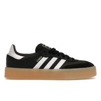 adidas Sambae Juodi Balti Gumos Padai Moteriški Sportbačiai Pagrindinė Juoda Debesėlio Balta ID0436 39⅓ black