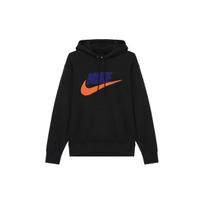 Nike Club Fleece raidės logotipas spausdinimas ilgomis rankovėmis vilnos gobtuvas Vyriški gobtuvai Juodas FN3105-010 M blue