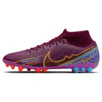 Nike Mercurial Superfly 9 Apvalus galas Patogūs AG (Guminės trumpos smeigės) Futbolo Bateliai Unisex Futbolo Bateliai Violetiniai DO9343-694 41