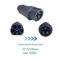 Kintamosios srovės įkrovimo adapteris T1-T2, T2-T1, T2-GB/T, T1-GB/T, GB/T-T2