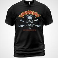 Medvilniniai marškinėliai Tops Tee Krokus Headhunter Album Tee Chris von Rohr Fernando von Arb S