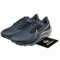Nike Air Zoom Pegasus 38 CW7356-400 kedai vyrams (57376) (Juoda spalva, M dydis) EU 45.5 mėlyna/juoda
