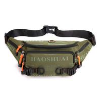Madingi raidžių liemens krepšiai vyrams Kasdieniai nailoniniai juosmens komplektai Unisex diržinis krepšys „Fanny Pack“ Kelionių laikymas Krūtinės krepšiai Kojų krepšiai