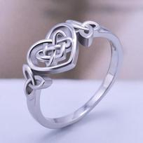 Retro Celtic Knot Celticity Ring Viking Juvelyrika Dydis6 -10 10 sidabras