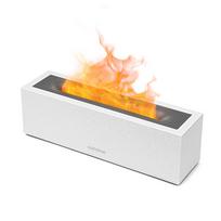 Flame Aroma difuzorius Oro drėkintuvas Ultragarsinis Cool Mist Maker Fogger Led eterinio aliejaus lempa Realistiškas ugnies difuzorius EU Adapter