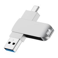 Dvejopo naudojimo C tipo USB atmintinė, skirta kompiuteriams ir mobiliesiems telefonams. Suderinamas su 3.1 verslu, automobiliais 16GB