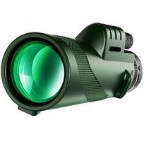 80X100 HD monokulinis teleskopas 8000M ilgo nuotolio priartinimo bak4 prizmės teleskopas su trikojo telefono spaustuku arba be jo Medžioklė lauko stovyklavietėje