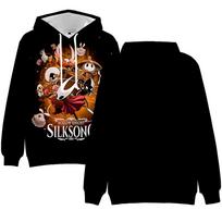 Hollow Knight Silksong Hoody Harajuku Rudens Megztinis Madingas Unisex Ilgomis Rankovėmis Laisvalaikio Gatvės Drabužiai Laisvi Lauko Drabužiai XS