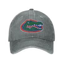 Beisbolo kepurė Vyrams Florida Madingos kepurės Skrybėlės su krokodilo logotipu Asquette Homme Tėčio kepurė Vyrams Trucker kepurė Adjustable balta