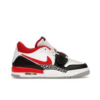 Air Jordan Legacy 312 Low GS Fire Red Vaikams Sportbačiai Balti Juodi Vilkolapio Pilki CD9054-160 36.5