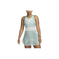 Nike Court Dri-FIT Slam Prigludusi Bekraštė Badmintono Suknelė Moteriškos Suknelės Šviesiai Žalia DR9739-394 XL