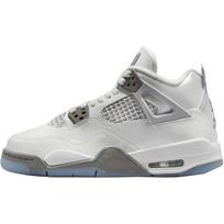Air Jordan 4 Retro GS Photon Dust Blue Chill Vaikiški Sportbačiai Pilki Plokšti Alavo Balti HV4401-014 36 gray
