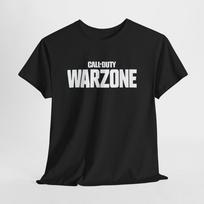 Call of Duty Warzone juodi marškinėliai – Unisex žaidėjo marškinėliai vyrams ar moterims XL