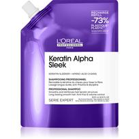 L’Oréal Professionnel Serie Expert Keratin Alpha Sleek šampūnas kad plaukai atrodytų glotnūs Refill 500 ml