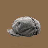 2024 m. didelio stiliaus retro japoniška moteriška beretė 54-60cm (Elastic) pilka spalva