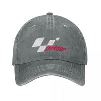 Moto-GP Super Bikes Grand Unisex Beisbolo kepuraitės Motociklų lenktynių džemperis Sendintos džinsinės kepuraitės Skrybėlė Lauko visiems sezonams Snapback Adjustable pilka spalva