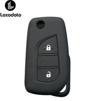 Silikoninis automobilio rakto dangtelis, skirtas Toyota Auris Corolla Reiz Yaris Aygo Rav4 2022 Scion Hilux, Peugeot 108, Citroen C1