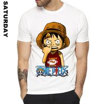 Anime Luffy One Piece Tee marškinėliai Zoro ir Nami Unisex vyriški ir moteriški marškinėliai XXXL balta