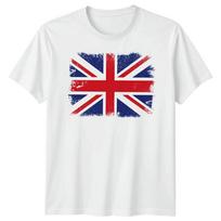 Union Jack Britų Vėliavos Marškinėliai JK Anglija Vyriška Marškinėlių Londono Suvenyras Moteriškas Viršus XL