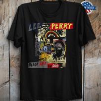 Lee  Scratch  Perry Dainininkas Black Ark In Dub Albumas Marškinėliai Viršūnės Marškinėliai Muzikinis Dėlionė 2XL