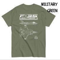 F35 Lightning II Stealth naikintuvas T-shirt 100% medvilnė Apvalus kaklas Vasarinis trumpomis rankovėmis Laisvalaikio vyriškas T-shirt Dydis S3XL S