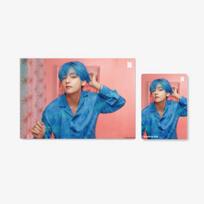BTS(„BangTan Boys“.) 3D nuotraukų lęšinis atvirukas + 1 nuotraukų kortelė VER.2 (SIELOS ŽEMĖLAPIS : ASMENYS) 7 nariai