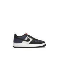 Nike Air Force 1 GS Midnight Navy Black Mesh Kids Sneakers Blue White University-Red HJ9201-400 35.5