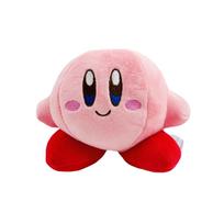 Mažas 15 cm 5 spalvų Kirby su geltona, mėlyna, žalia, rožine, pilka, Nintendo žaidimo pliušinis žaislas 15cm
