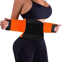 Kūno formavimo diržas prakaitui su juosmens sutvirtinimu moterims svorio metimui pilvo srityje kvėpuojantis shapewear fitneso juosmens modeliavimo diržas L