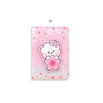 BTS BT21 Oficialus Odinis Lopas Kortelių Dėklas VYŠNIŲ ŽIEDAI Autentiškas RJ