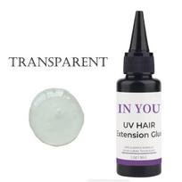 5-Pack UV Hair Glue 30g (1.06oz),Fast-Curing Invisible Resin,Professional Seamless Bonds for Extensions & Wigs 1 pcs