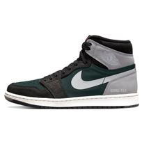 Air Jordan 1 High Element GORE-TEX juodos dalelės pilkos spalvos vyriški sportbačiai Čilės raudona burė DB2889-001 41
