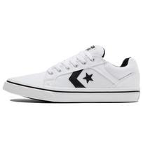 Converse El Distrito 2.0 Ox Sintetinės odos Patogūs Neslystantys Dėvėti atsparūs Žemi Skate batai Unisex Sportbačiai Balti Juodi 167007C 37.5