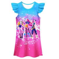 Huntrix Rumi Mira Zoey Kostiumas Vaikams Kpop Demonų Medžiotojai Cosplay Suknelė Kūdikių Mergaitėms Vasarinė Naktinė Suknelė Karnavalo Vakarėlis Vestidos 110cm