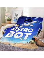 Žaidimo A-Astro B-BotS Skicomfort Šilta Minkšta Namų Pietų Antklodė Tinka Svetainei Biurui Kasdienėms Kelionėms Dovanos 75X95CM pilka spalva